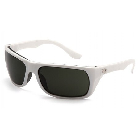 Pyramex White Frame/Forest Gray Lens VGSW922T